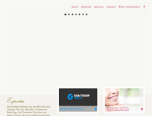 Tablet Screenshot of parexcellencedayspa.com